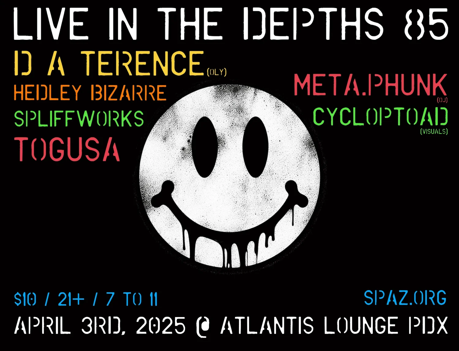 Scene Report: Live in the Depths 85 - Micro Genre Music